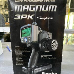 Futaba 3PKS 3-Kanal Black Super Radio | Synthesized Radio System (No Servos) 75MHz. mit Originalverpackung | Zustand: Wie Neu