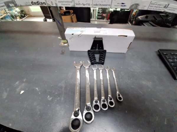 Ringmaul Ratschenschlüssel Set 6tlg. | 8-19mm - ZEBRA | mit Originalverpackung.WÜRTH 071425250 |  Ringmaul Ratschenschlüssel Set 6tmit Ladegerät. | 8-19mm - ZEBRA | Zustand: Wie Neu – Bild 2