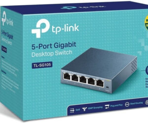TP-Link 5-Port Gigabit Switch (TL-SG105) | mit Originalverpackung | versiegeln | Zustand: Neu