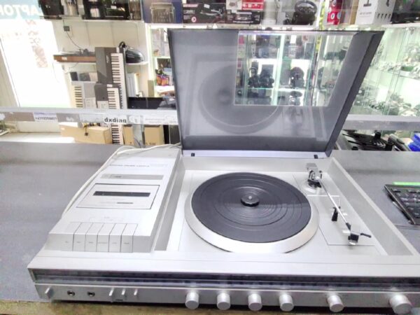 Philips Stereo Music Centre 1231 | Vintage Plattenspieler Radio Vinyl Kassette 3 in 1 | Play von Kasseette geht nicht (Rew | Wind funktioniert) | Zustand: Gut