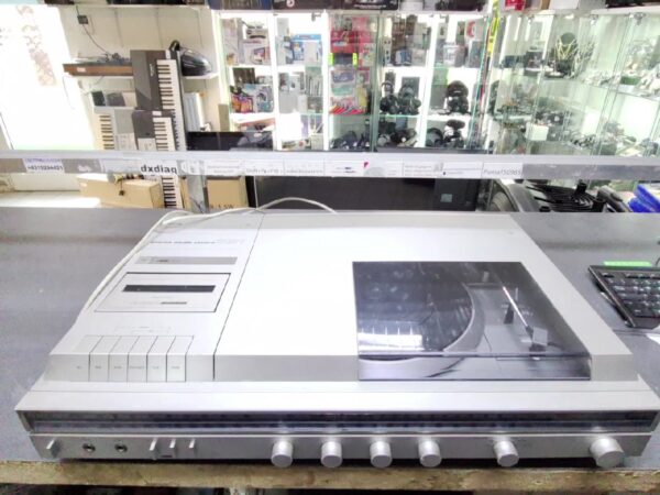 Philips Stereo Music Centre 1231 | Vintage Plattenspieler Radio Vinyl Kassette 3 in 1 | Play von Kasseette geht nicht (Rew | Wind funktioniert) | Zustand: Gut – Bild 2