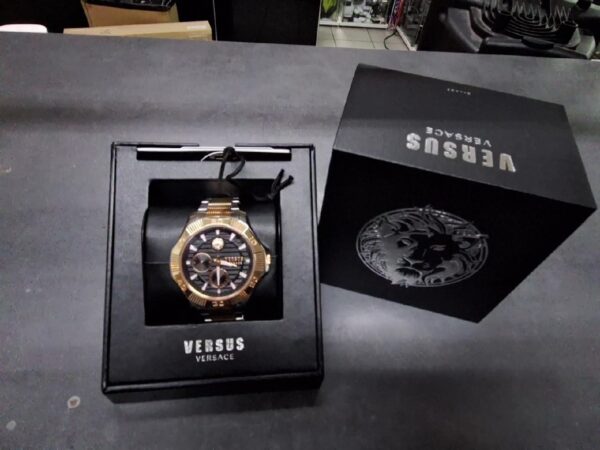 Versus By Versace VSPZT2821  | mit Originalverpackung | ca. 46 mm | Zustand: Sehr Gut – Bild 2