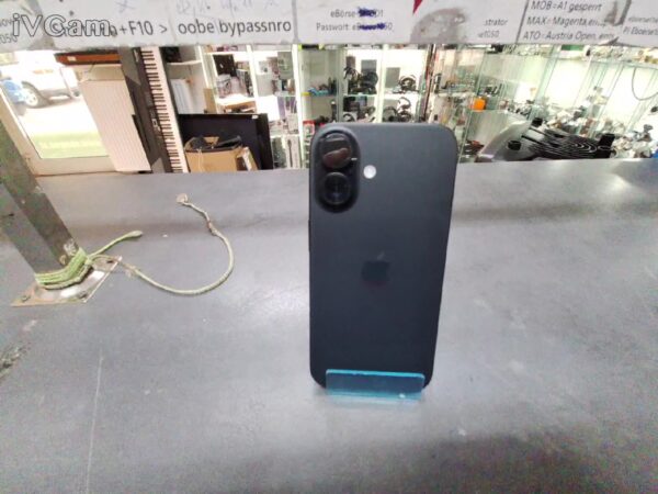 iPhone 16 128GB | Apple Garantie bis November 2025 | 
Kratzer (Sieh Foto)  | SimLock: Frei | Zustand: Gut | Farbe: schwarz | Akku: 100% – Bild 2