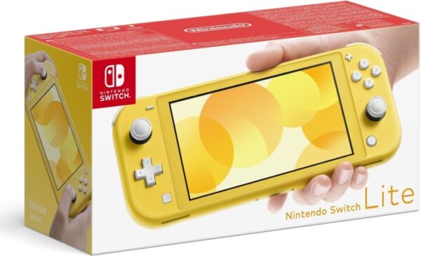Nintendo Switch Lite | mit Originalverpackung umbenutz | mit mit Ladegerät+ mit org. Rechnung MediaMarkt vom 05.12.2024 | Zustand: Neu | Farbe: Gelb – Bild 2