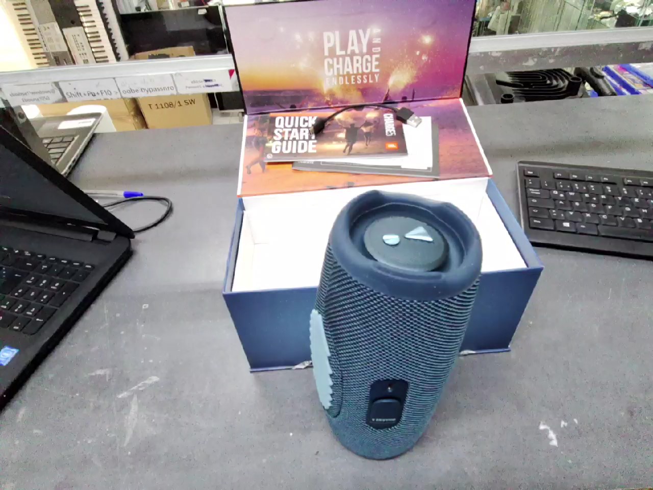 Jbl Charge 5 Portable Bluetooth | Speaker Blue mit Originalverpackung | Zustand: Wie Neu – Bild 3