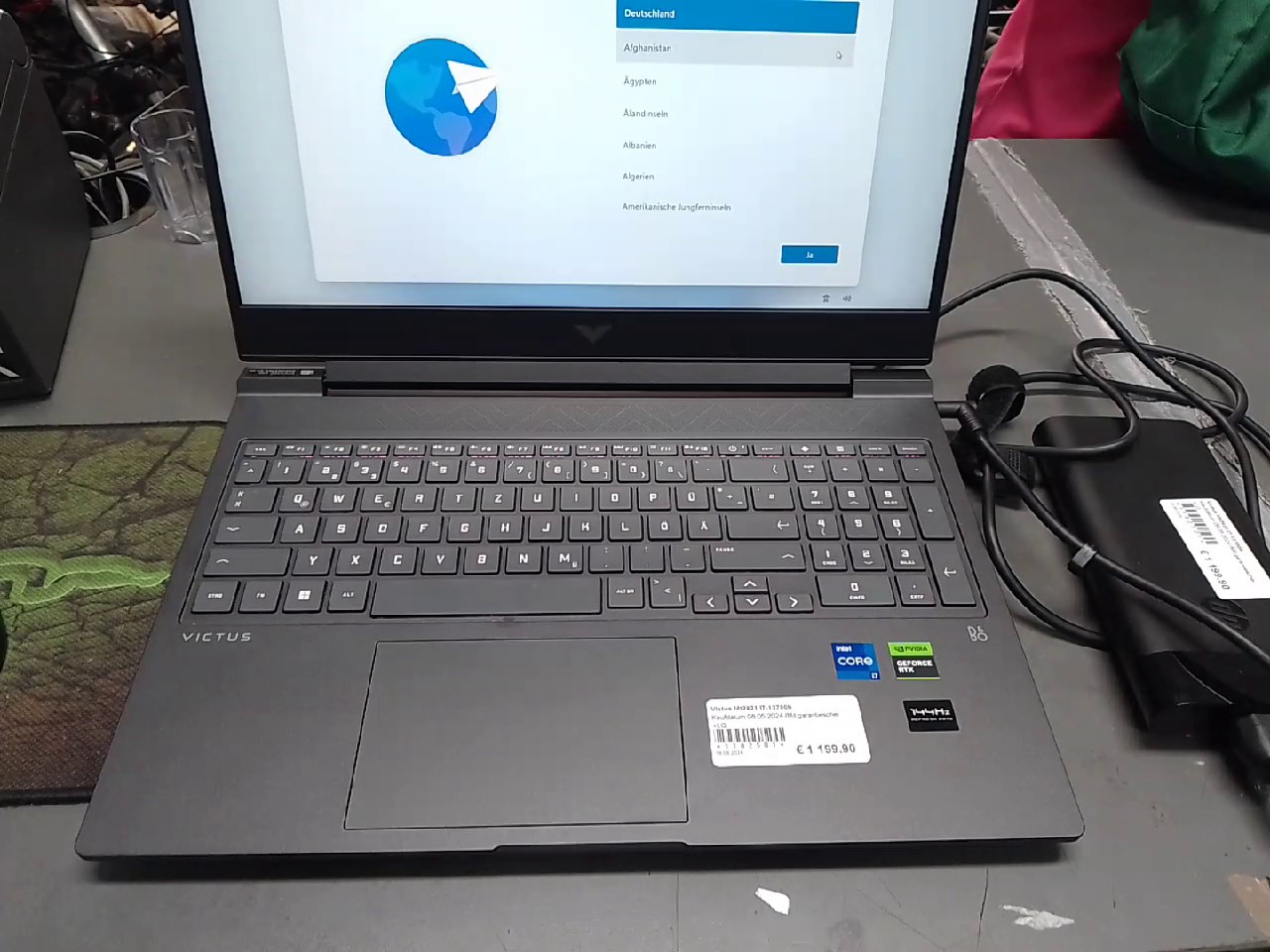 Hp Victus Gaming 16,1 Fhd Ips | I7-13700h | 16GB | 512TB SSD | RTX 4060 | Win11 wie neu
Kaufdatum 08.05.2024 | Mit Garantieschei +mit Ladegerät | Zustand: Wie Neu – Bild 2