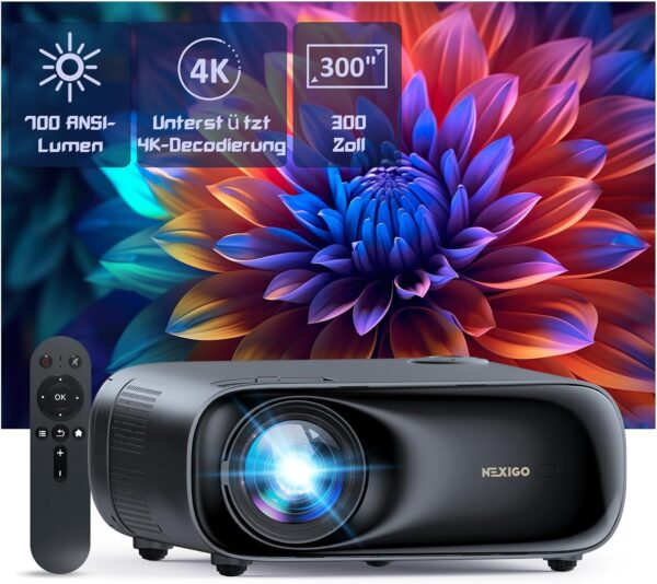 Nexigo Pj40 (gen 3) Beamer | mit Originalverpackung neu mit WiFi und Bluetooth |  | Zustand: Neu