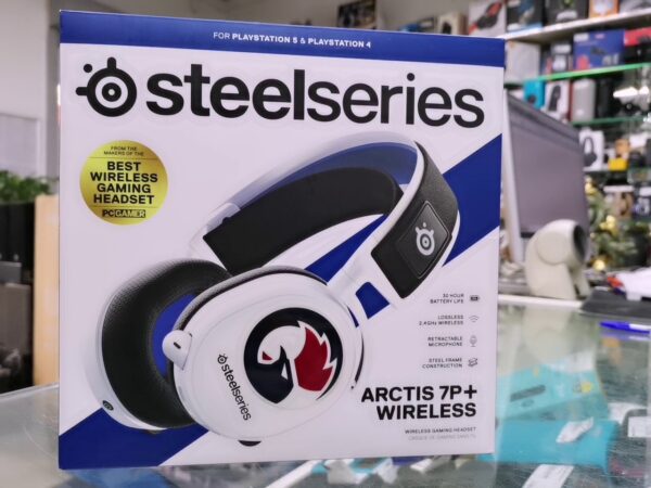 Steelseries Arctis 7p+ Wireless Weiß | mit Originalverpackung |   | Zustand: Wie Neu – Bild 2