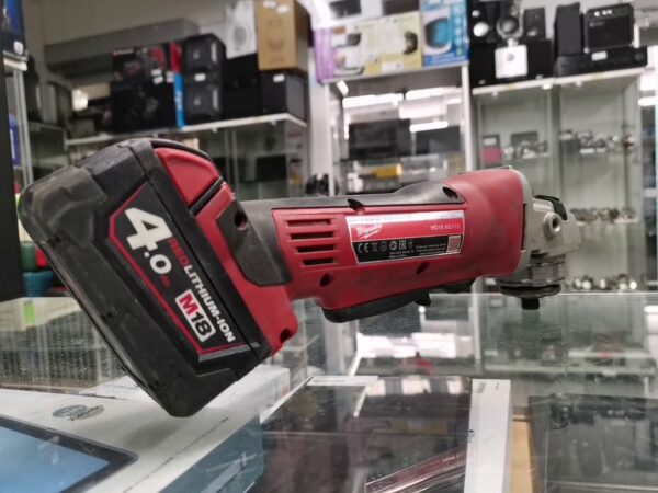 Milwaukee M18 HD18 AG-115-0 Akku-Winkelschleifer solo | Ohne Ladegerät  | Zustand: Gut – Bild 3