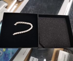 Silber Armband Venezianer 19 Cm  | mit Originalverpackung  | Zustand: Neu