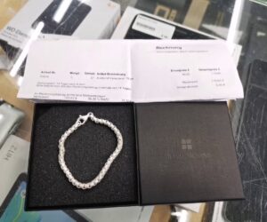 Silber Armband Venezianer 19 Cm   | mit Originalverpackung | Zustand: Neu