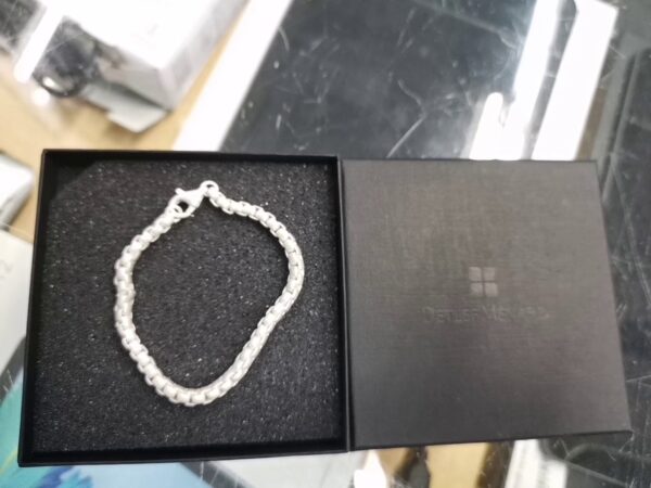Silber Armband Venezianer 19 Cm   | mit Originalverpackung | Zustand: Neu – Bild 2