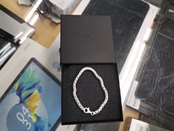 Silber Armband Venezianer 19 Cm   | mit Originalverpackung | Zustand: Neu – Bild 3