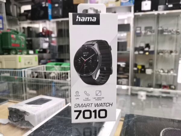 Hama Smartwatch (amoled Farbdisplay 1,43", Gps, Telefonfunktion, | mit Originalverpackung  | Zustand: Neu – Bild 2