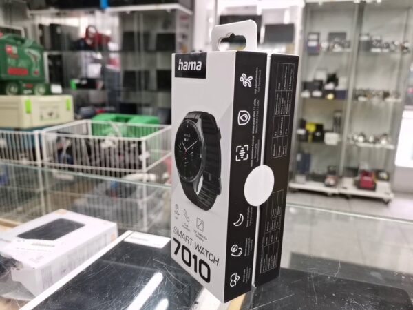 Hama Smartwatch (amoled Farbdisplay 1,43", Gps, Telefonfunktion, | mit Originalverpackung  | Zustand: Neu – Bild 3