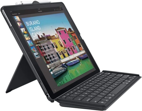 Logitech SLIM COMBO für iPad Pro 12.9 ZOLL(1. und 2. Generation) | mit Originalverpackung  | Zustand: Wie Neu – Bild 2