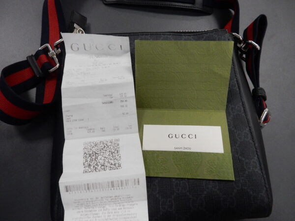 Gucci GG Black small Tasche | mit Rechnung | Zustand: Sehr Gut – Bild 5
