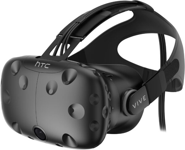 Htc Vive Vr-brille | mit Originalverpackung |  inkl. 2 Motion Controller + 2 Tracker | Zustand: Wie Neu | Farbe: schwarz – Bild 2