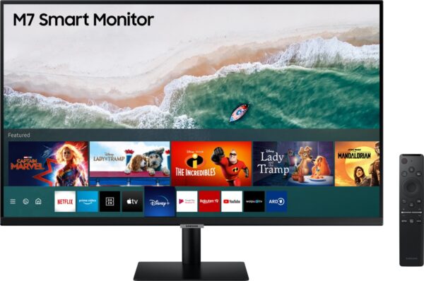 Samsung Smart Monitor M7 M70a 32" Zoll Monitor | mit Fernbedienung |  | Zustand: Sehr Gut