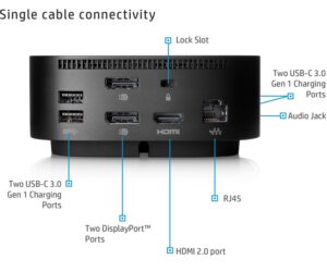 HP USB-C Dock G5 Dockingstation | ohne Netzteil | Zustand: Sehr Gut