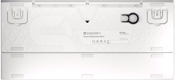 Endorfy Omnis Pudding, Onyx White, Pbt, Leds Rgb, Kailh Red, Usb, De | mit Originalverpackung | Zustand: Wie Neu – Bild 3