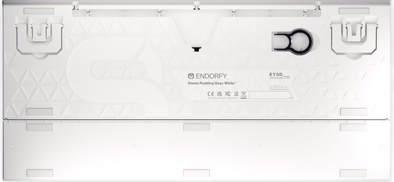 Endorfy Omnis Pudding, Onyx White, Pbt, Leds Rgb, Kailh Red, Usb, De | mit Originalverpackung | Zustand: Wie Neu – Bild 3