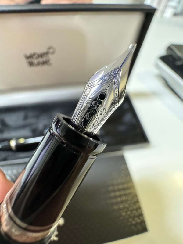 Montblanc Boheme Bleu Set | Drehbleistift + Füllfederhalter | mit Originalverpackung  |  Mit Certifikat | Zustand: Wie Neu – Bild 5