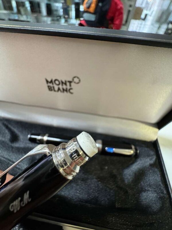 Montblanc Boheme Bleu Set | Drehbleistift + Füllfederhalter | mit Originalverpackung  |  Mit Certifikat | Zustand: Wie Neu – Bild 6