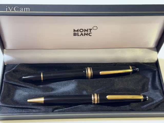 Montblanc Meisterstück Schreibset Füllfederhalter + Kugelschreiber | Mit Verpackung | Certifikat | Zustand: Gut – Bild 3