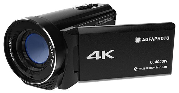 Agfaphoto Realimove CC4000W Wasserdichter 4k-camcorder  | Zustand: Neu