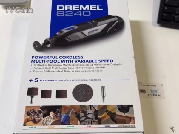 Dremel 8240 Series Akku-geradschleifer Inkl. Akku 2.0ah + Zubehör  | Zustand: Neu