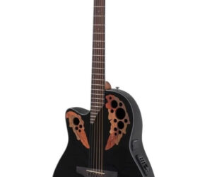 Ovation CE-44-5-G Celebrity Elite | Tasche Scwarz |  Westerngitarre lefthand |  MIT RECHNUNG | mit org. Rechnung | Zustand: Sehr Gut