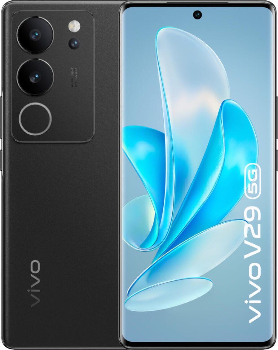 Vivo V29 5G | mit Originalverpackung | Original Rechnung | SimLock: Frei | Zustand: Neu | Farbe: schwarz – Bild 2