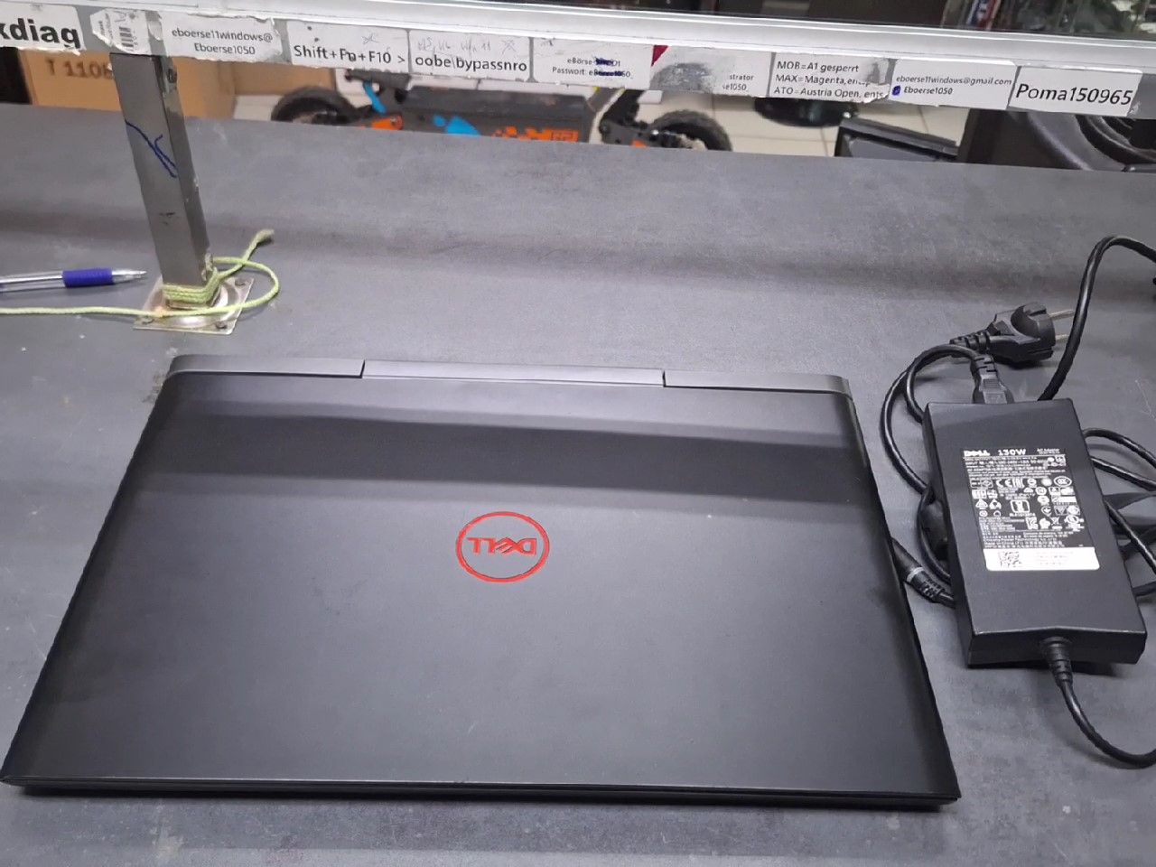 Dell Inspiron 15-7577 Gaming Laptop 15 Zoll | I7-7700HQ 2 |8GHz | 16Gb Ram | 128Gb SSD | 1Tb HDD | GeForce GTX 1050 TI 8GB | mit mit Ladegerät | Win 10 Home | Zustand: Sehr Gut – Bild 3