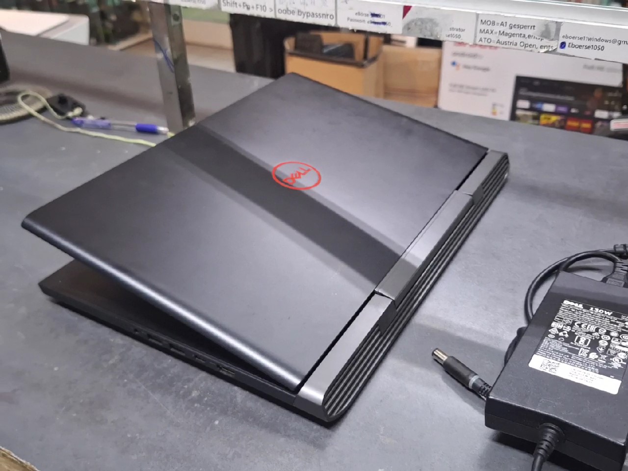 Dell Inspiron 15-7577 Gaming Laptop 15 Zoll | I7-7700HQ 2 |8GHz | 16Gb Ram | 128Gb SSD | 1Tb HDD | GeForce GTX 1050 TI 8GB | mit mit Ladegerät | Win 10 Home | Zustand: Sehr Gut – Bild 5