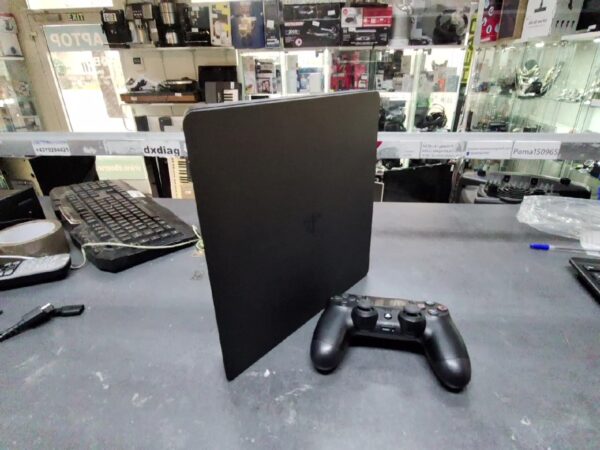 Sony PS4 Slim 500GB schwarz | Zustand: Sehr Gut | Farbe: schwarz – Bild 3
