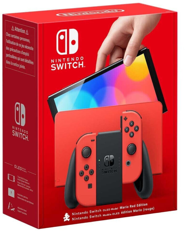 Nintendo Switch OLED Mario Edition rot | mit Originalverpackung | Zustand: Sehr Gut | Farbe: rot