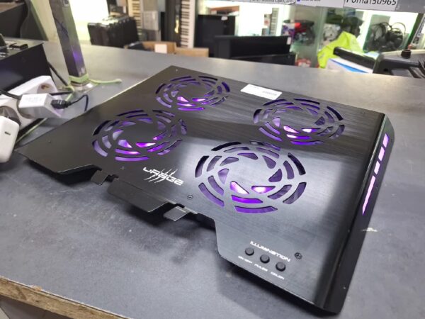 uRage  Freezer 600 Metal, Schwarz | Gaming-Notebook-Kühler |
bis zu 17 |3 Zoll | Zustand: Wie Neu – Bild 4