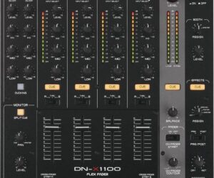 Denon Dn-x1100 DJ-Mixer schwarz | Das Gerät sollte vor Ort vom Käufer ausgetestet werden. Bei dem Gerät können wir keine Garantie auf vollständige Funktionalität geben | Zustand: Gut