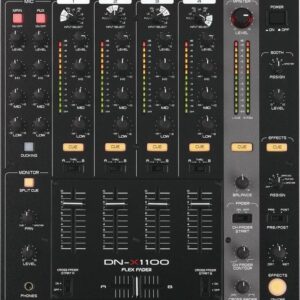Denon Dn-x1100 DJ-Mixer schwarz | Das Gerät sollte vor Ort vom Käufer ausgetestet werden. Bei dem Gerät können wir keine Garantie auf vollständige Funktionalität geben | Zustand: Gut