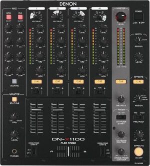 Denon Dn-x1100 DJ-Mixer schwarz | Das Gerät sollte vor Ort vom Käufer ausgetestet werden. Bei dem Gerät können wir keine Garantie auf vollständige Funktionalität geben | Zustand: Gut