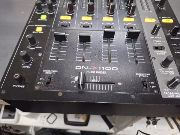 Denon Dn-x1100 DJ-Mixer schwarz | Das Gerät sollte vor Ort vom Käufer ausgetestet werden. Bei dem Gerät können wir keine Garantie auf vollständige Funktionalität geben | Zustand: Gut – Bild 3