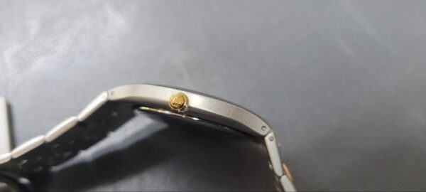 Maurice Lacroix sa1017-SY023-110 | mit Originalverpackung | Mens 18K Gold Steel Date Quartz 38MM Watch | Zustand: Wie Neu – Bild 4