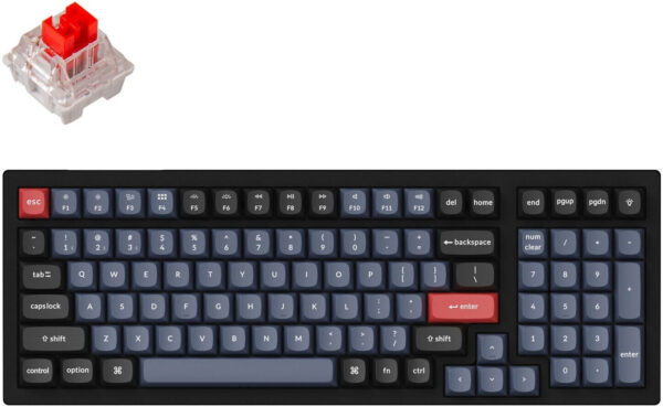 Keychron K4 Pro RGB Black (K Pro Red) (DE) | mit Originalverpackung  | Zustand: Wie Neu