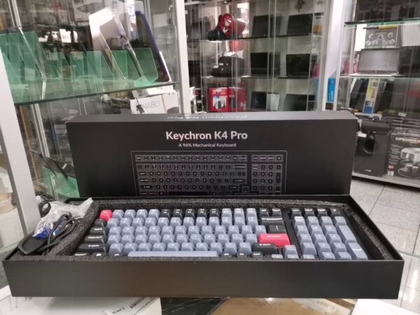 Keychron K4 Pro RGB Black (K Pro Red) (DE) | mit Originalverpackung  | Zustand: Wie Neu – Bild 2