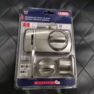 Abus Türzusatzschloss 7030 (sperrbügel, Silber, Din Anschlag: Universell Einsetzbar, Geeignet Für: Nach Innen Öffnende Eingangstüren | mit Originalverpackung  | Zustand: Neu