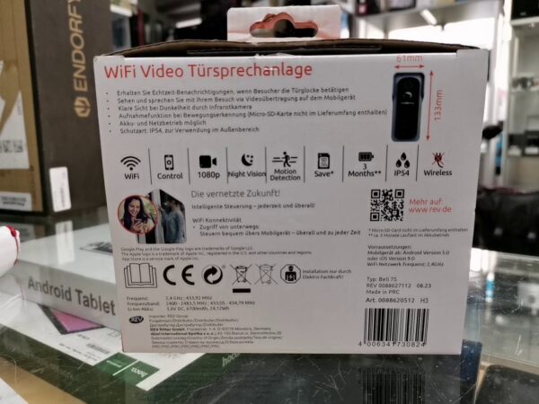 Rev Ritter Videosprechanlage Link2home Grau-schwarz | mit Originalverpackung  | Zustand: Neu – Bild 2