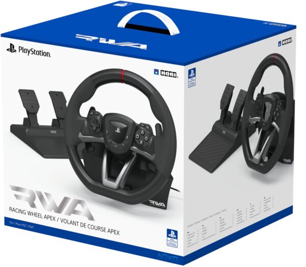 Hori Racing Wheel Apex (pc/ps4/ps5) | mit Originalverpackung | Zustand: Neu | Farbe: schwarz