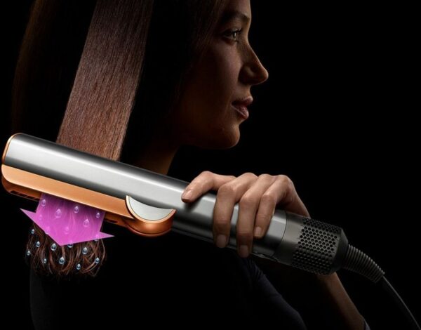 Dyson Airstrait Nickel/kupfer | mit Originalverpackung | mit org. Rechnung vom 08.03.2024 | Zustand: Wie Neu – Bild 2