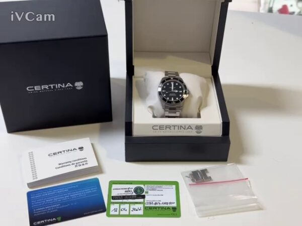 Certina Ds Action Powermatic 80  | Mit Verpackung  |  Papiere  |   | Zustand: Sehr Gut – Bild 2